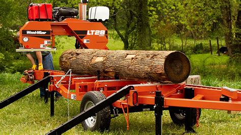 This sawmill uses narrowband, thin-kerf blades to deliver higher log yields than traditional large-log sawing methods. . Wood miser